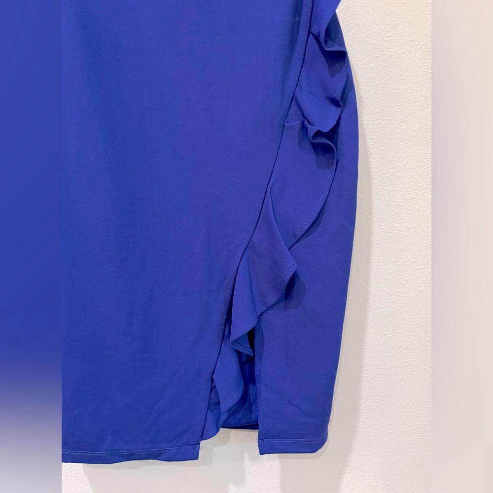 Lulus Cobalt Blue Strapless Bodycon Dress (S) - NWT - Picture 9 of 12